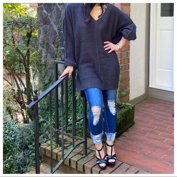 ✨LAST ONE✨Chic V Neck Oversized sweater - Picture 8 of 9